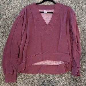 PINK Victoria's Secret Mauve V-Neck Sweater